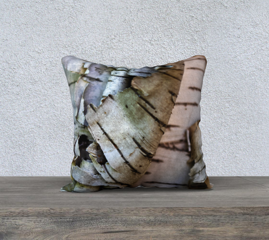 Birch Bark Cushion Cover