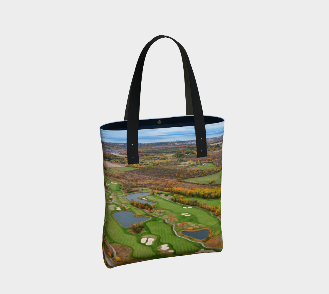 Golf Course Tote Bag