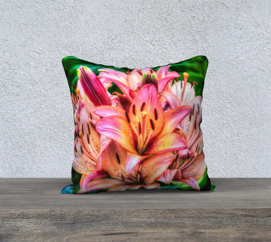 Up Close Lily Cushion Cover
