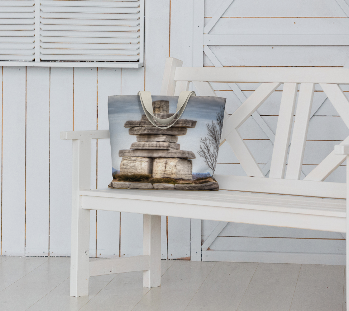 Sunset Point Inukshuk Tote