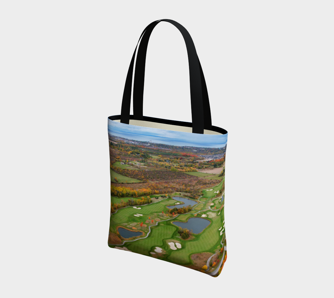 Golf Course Tote Bag