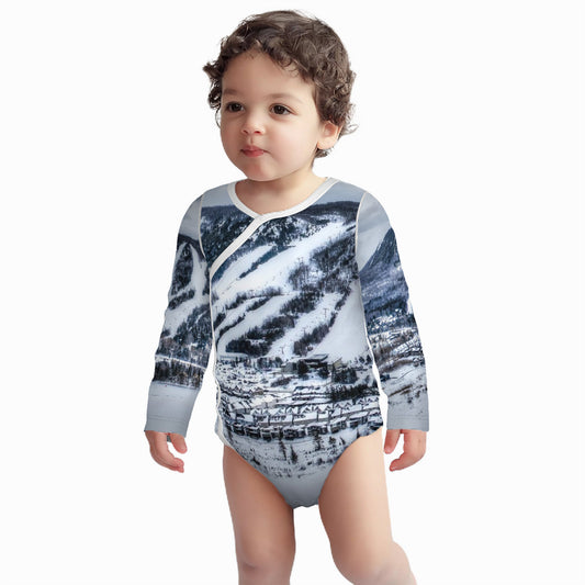 Georgian Peaks Baby Long-Sleeve Bodysuit