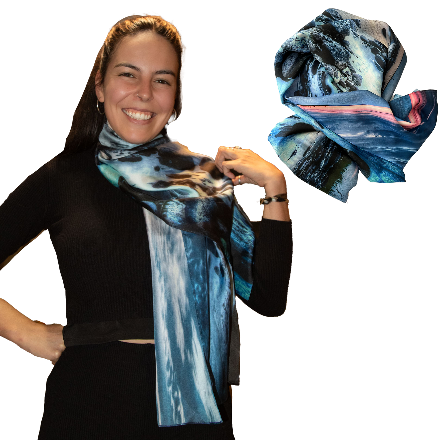 Blue Dawn Scarf / Shawl