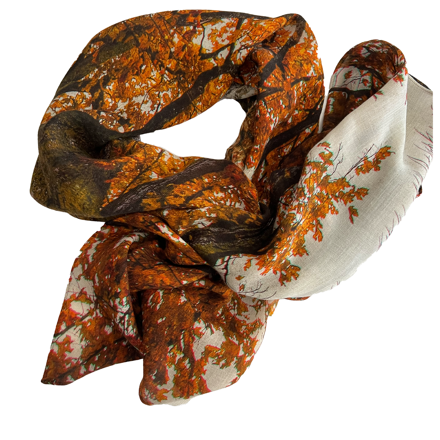 Flaming Tree Scarf/Shawl