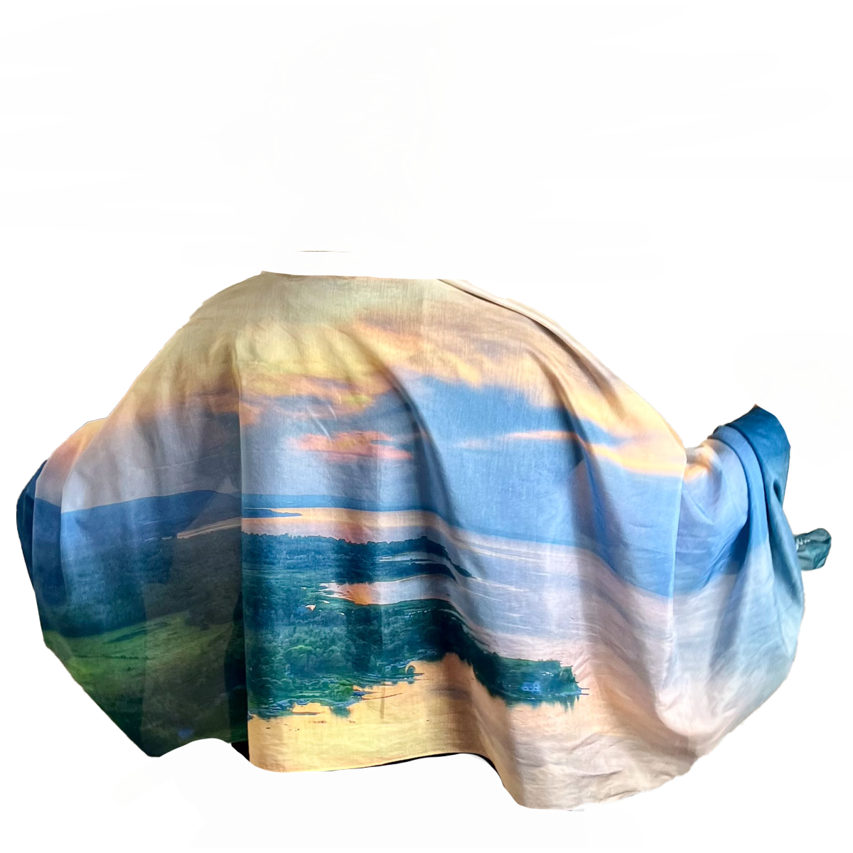 Georgian Bay Glow Scarf/Shawl