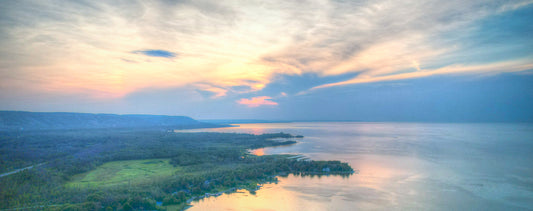 Georgian Bay Glow Scarf/Shawl