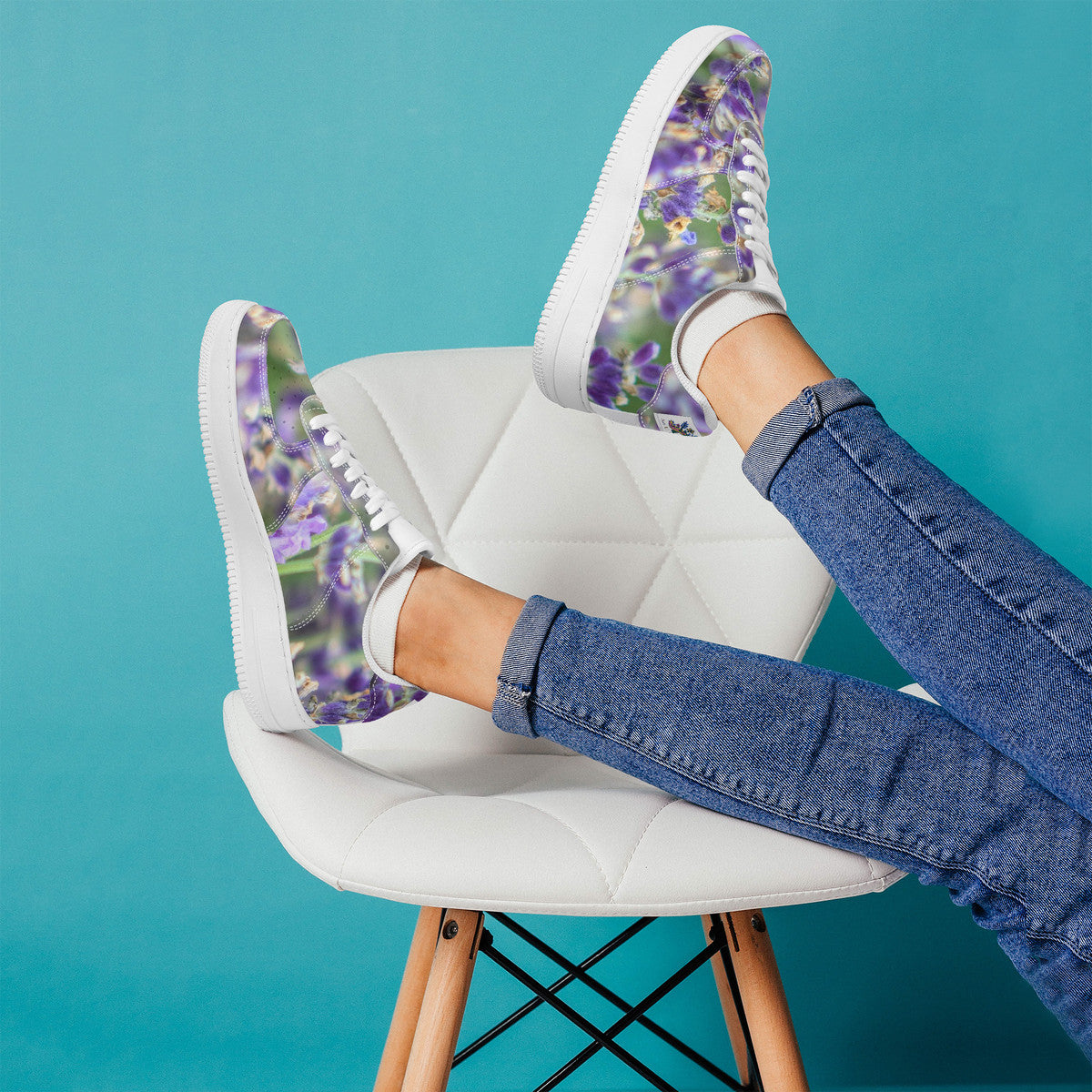 Lavender Field Unisex Sneaker