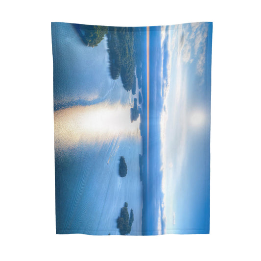 Lake Rosseau Sunset Soft Baby Blanket