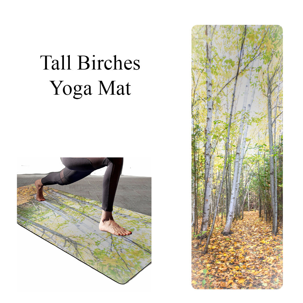 Tall Birches Yoga Mat