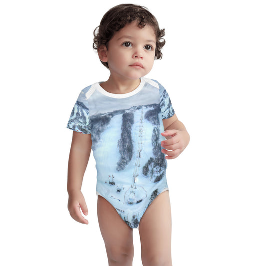 Osler Bluff Ski Baby Short Sleeve One-Piece