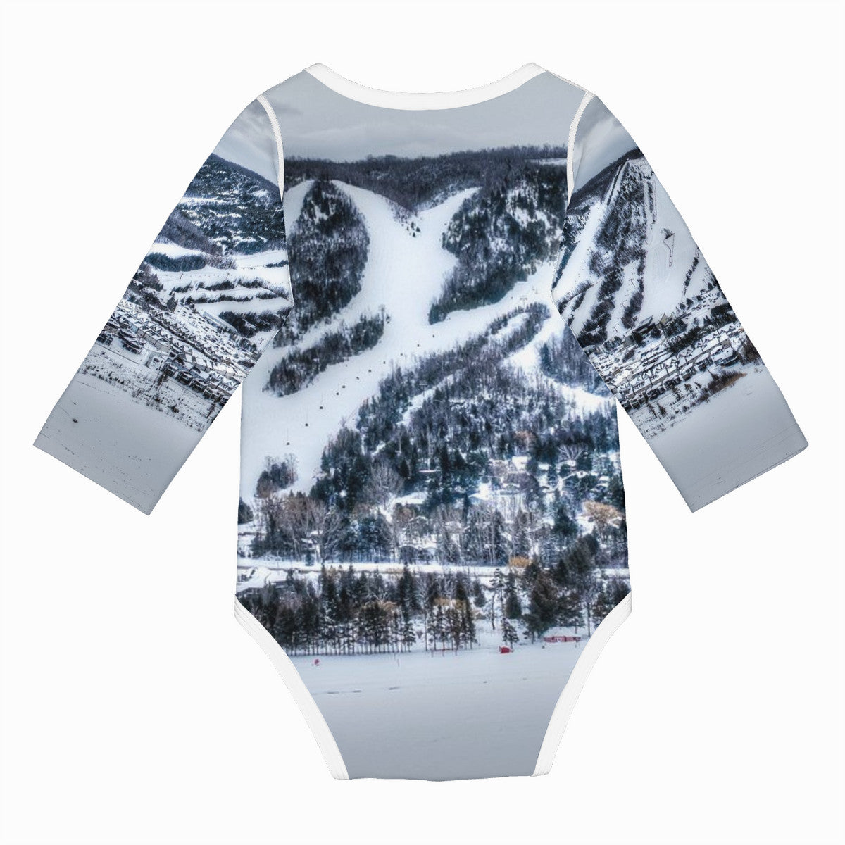 Georgian Peaks Baby Long-Sleeve Bodysuit