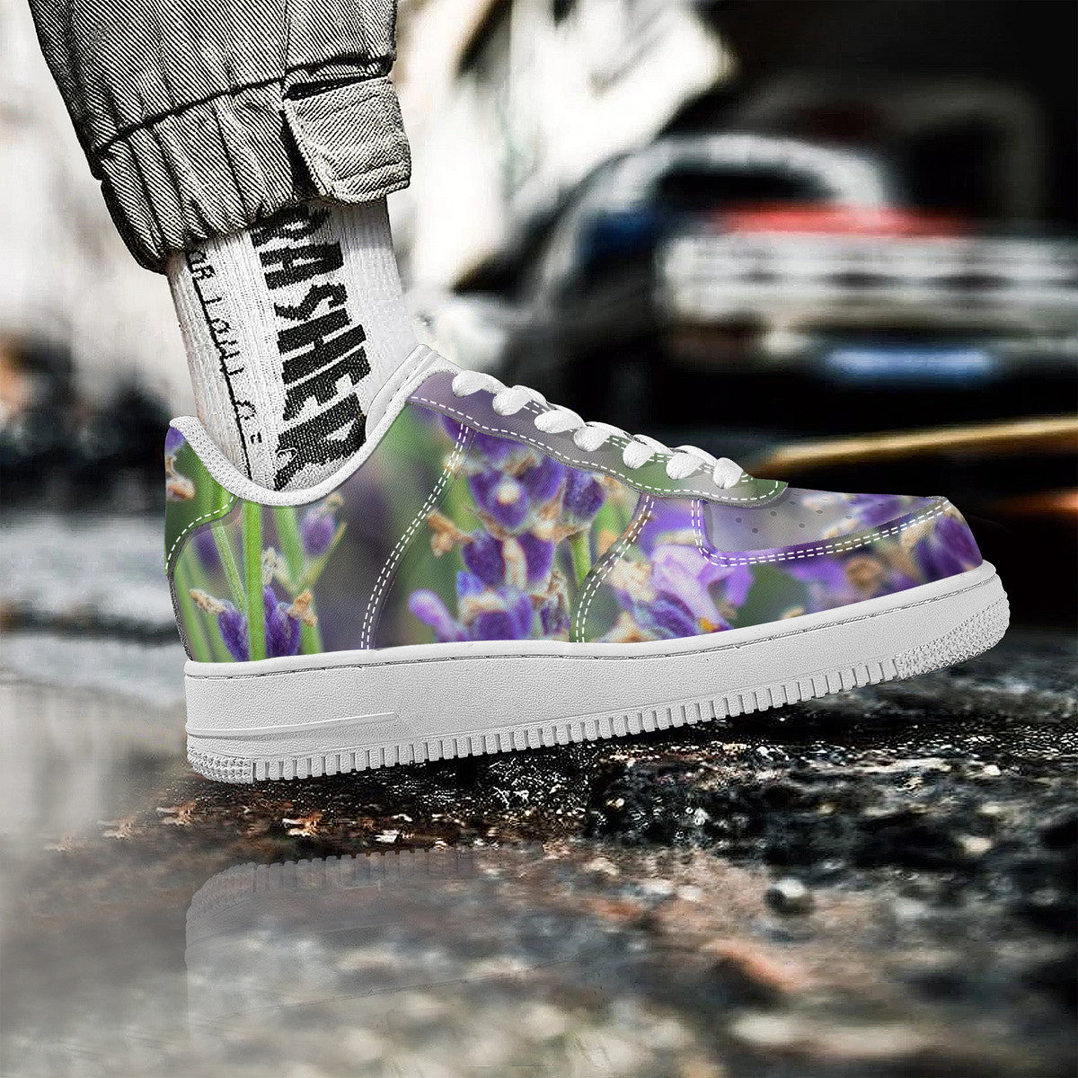Lavender Field Unisex Sneaker
