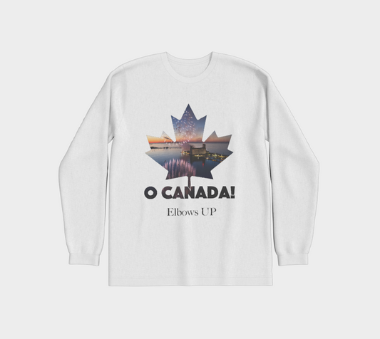 Canada Fireworks Long Sleeve T
