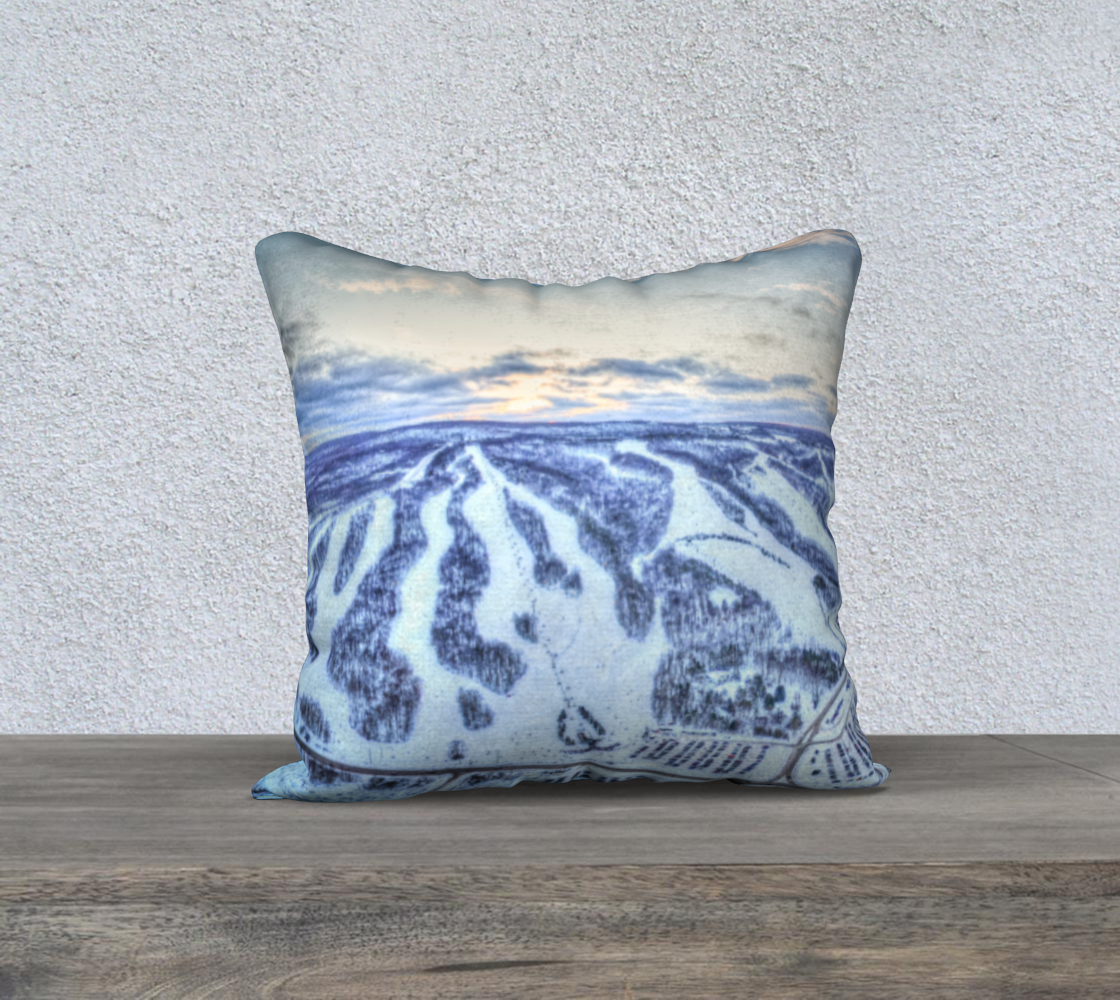 Blue marble pillow best sale