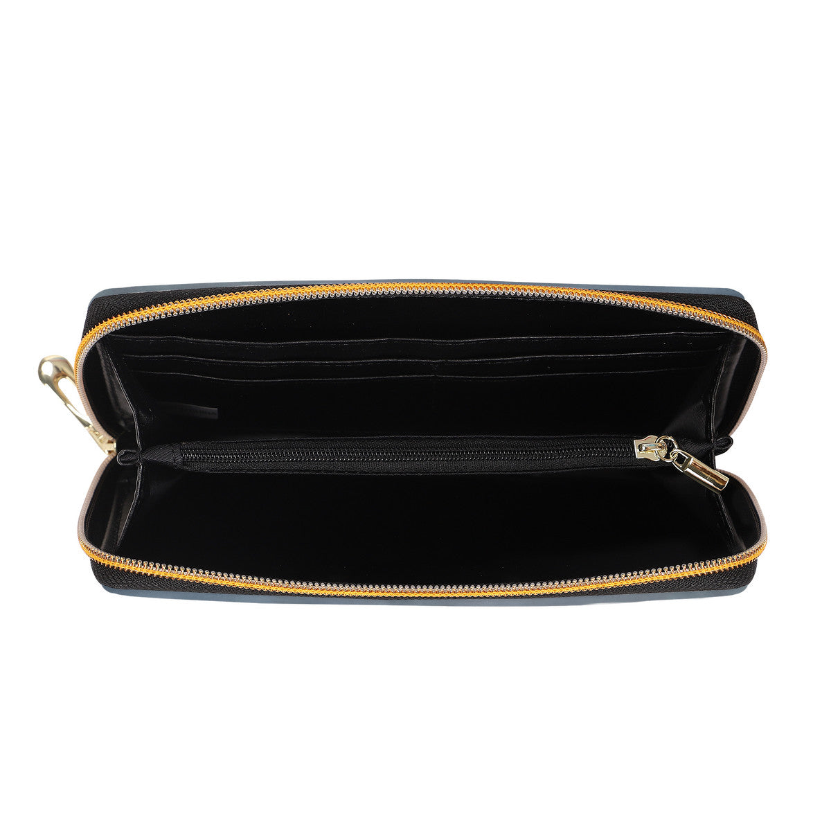 Alpine Ski Club Zipper Purse Clutch Bag