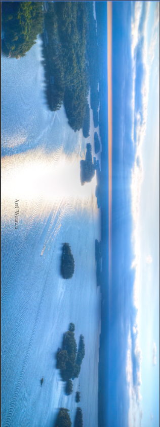 Sunset on Lake Rosseau Yoga Mat