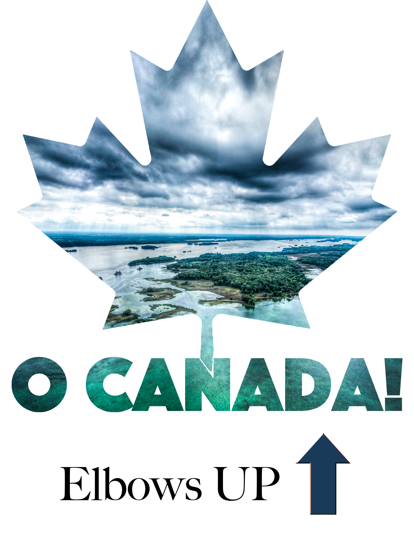 Canada Premium Long sleeve T featuring 1000 Islands