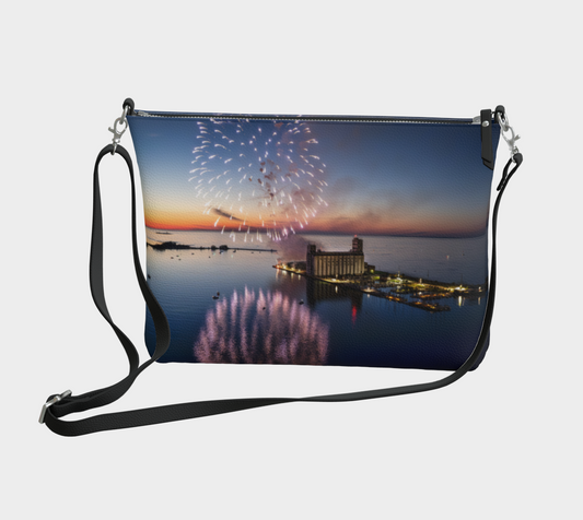 Collingwood Fireworks Cross Body Purse