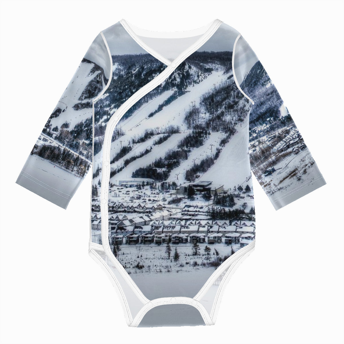 Georgian Peaks Baby Long-Sleeve Bodysuit