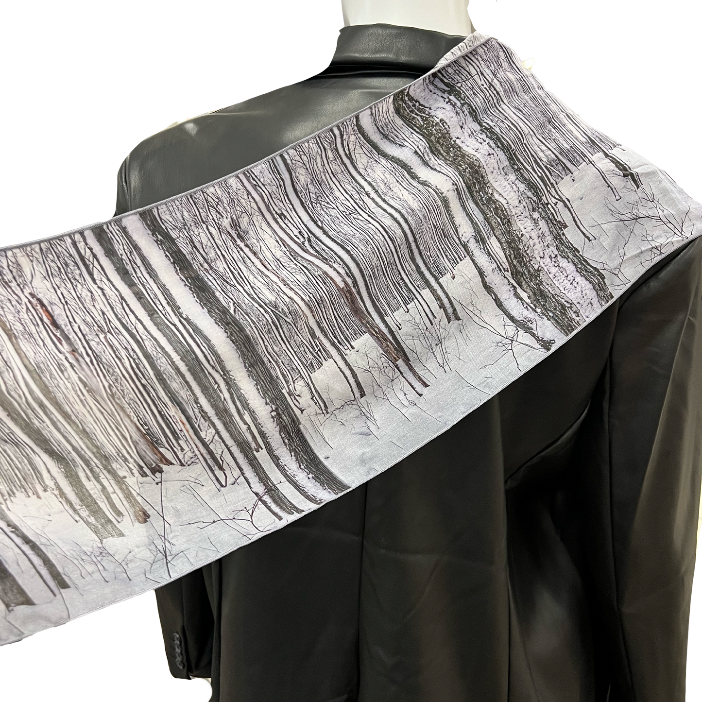 Winter Trees Scarf/Shawl