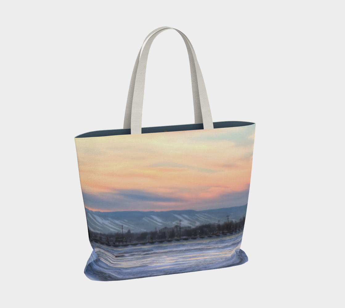Collingwood Winter Panorama Large Tote