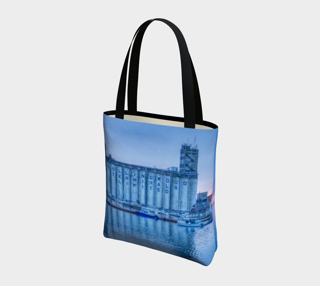 Collingwood Terminals Light Sunset Tote Bag