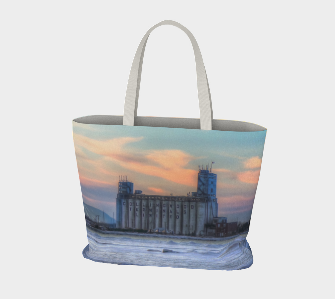 Collingwood Winter Panorama Large Tote