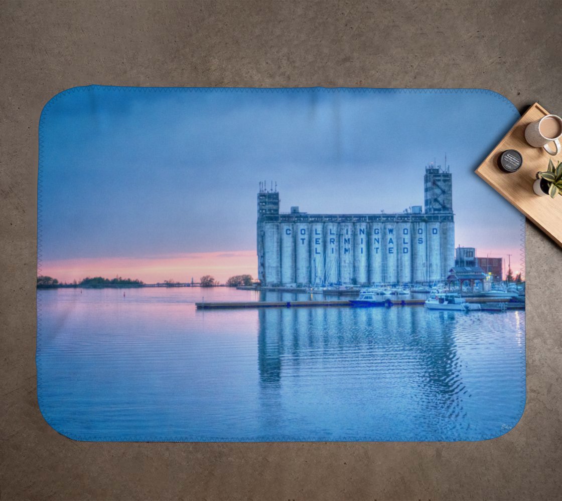 Collingwood Terminals Light Sunset Blanket