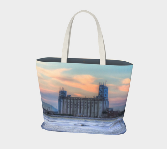 Collingwood Winter Panorama Large Tote