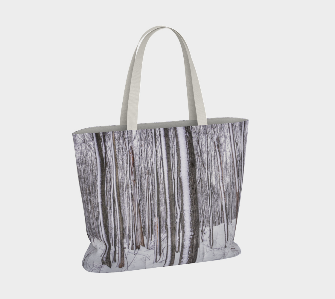 Winter Trees Tote Bag