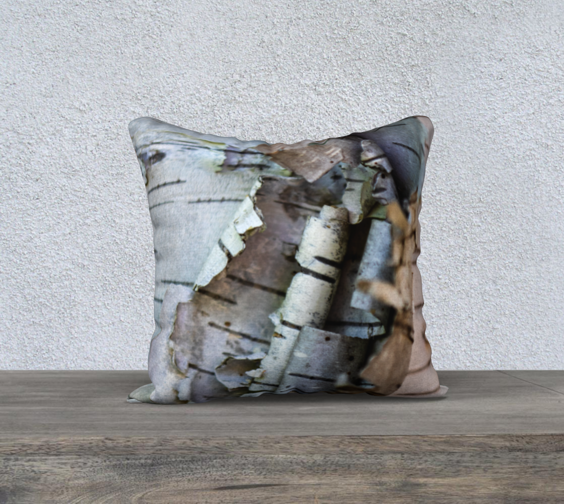 Birch Bark Cushion Cover