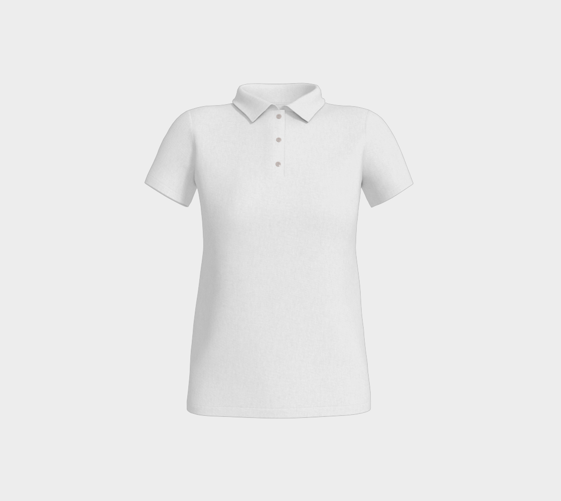 Golf Polo T shirt with Image of Golf Maple Leaf on back