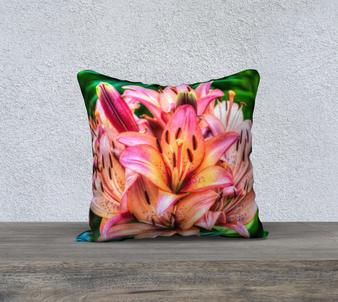 Up Close Lily Cushion Cover