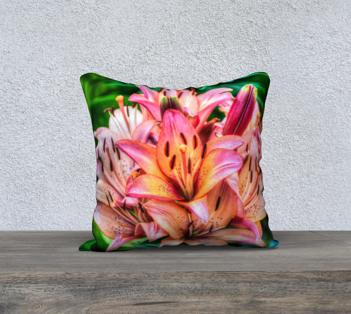 Up Close Lily Cushion Cover