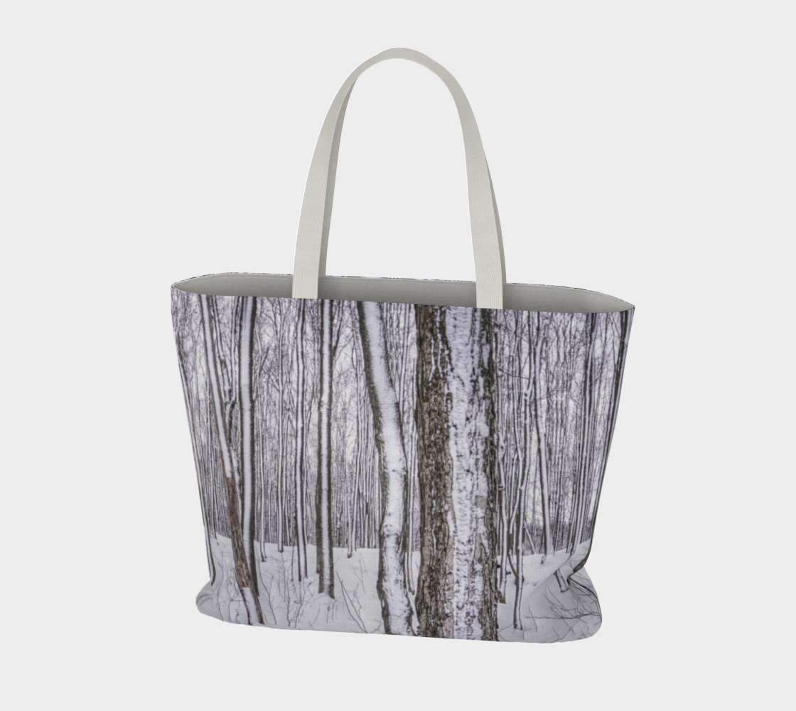 Winter Trees Tote Bag