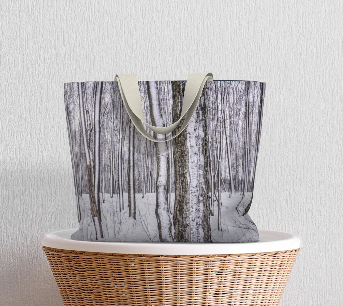 Winter Trees Tote Bag