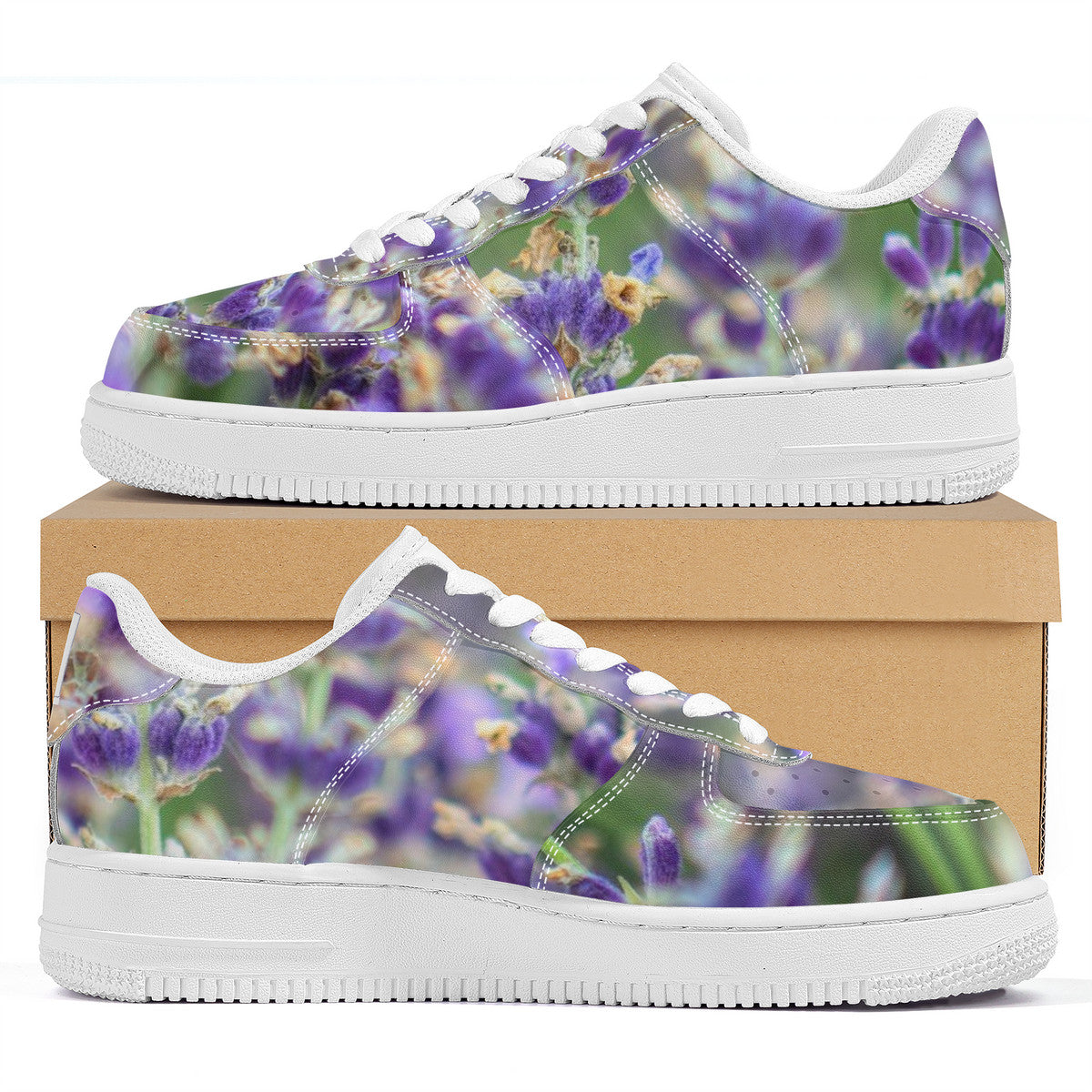 Lavendar Field Unisex Sneaker