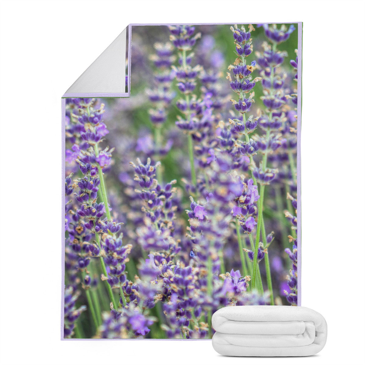 Lavender Fields Soft Blanket