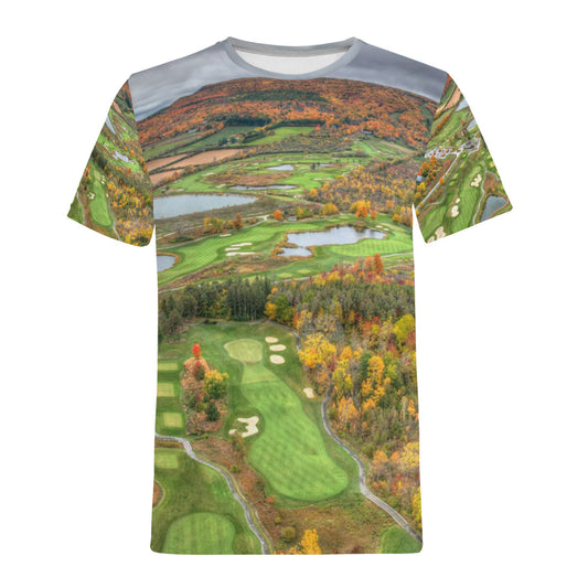 Osler Brook Golf Men's All Over Print T-Shirt