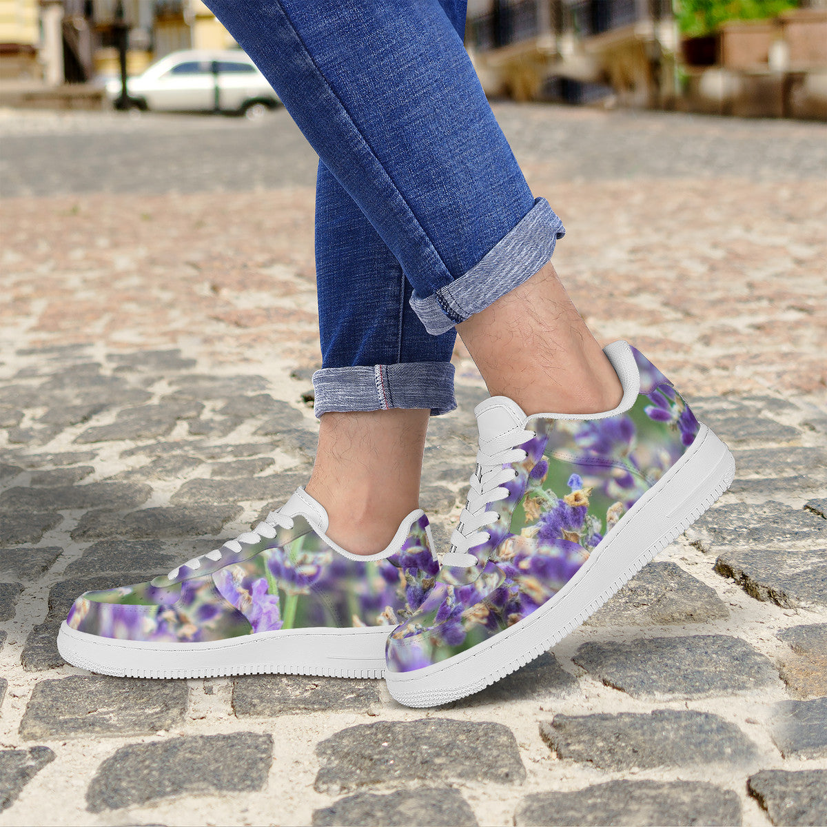 Lavendar Field Unisex Sneaker