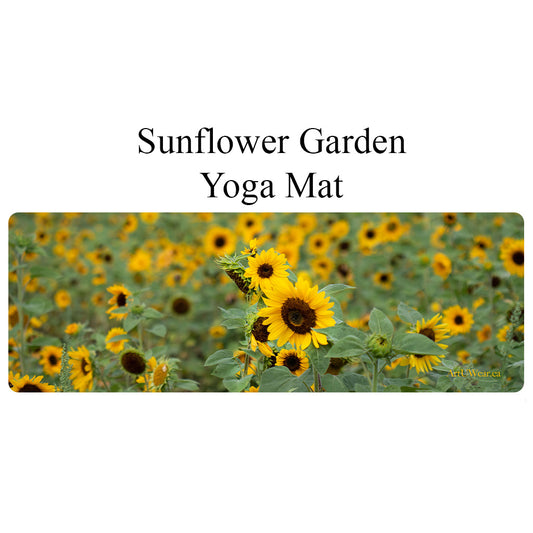 Sunflower Garden Yoga Mat