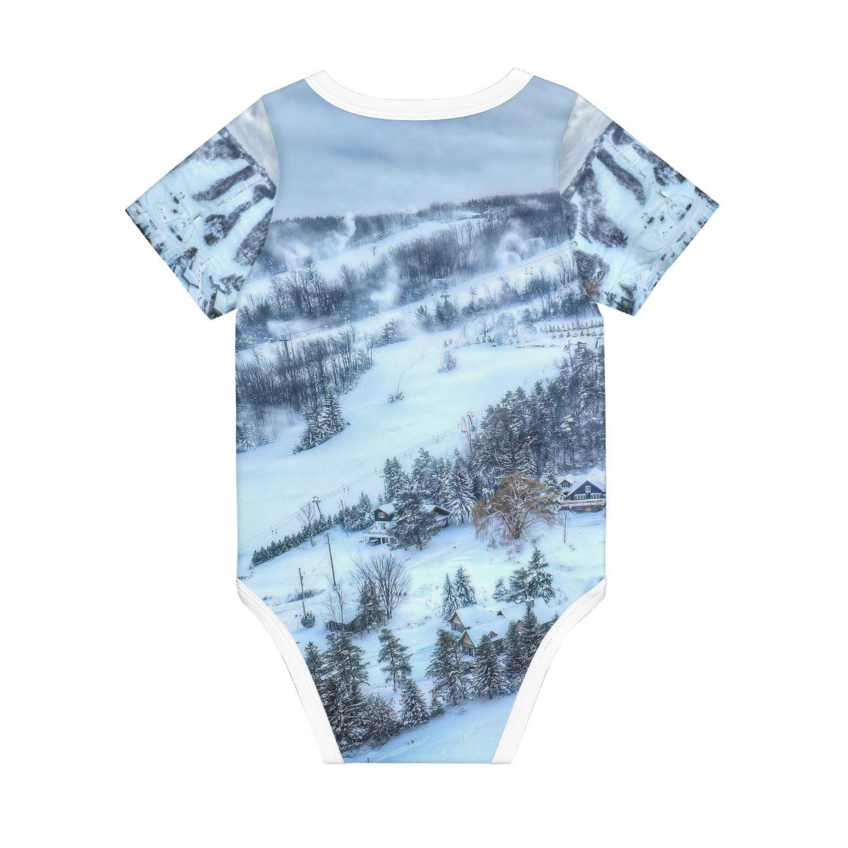 Ski Baby Short Sleeve One-Piece