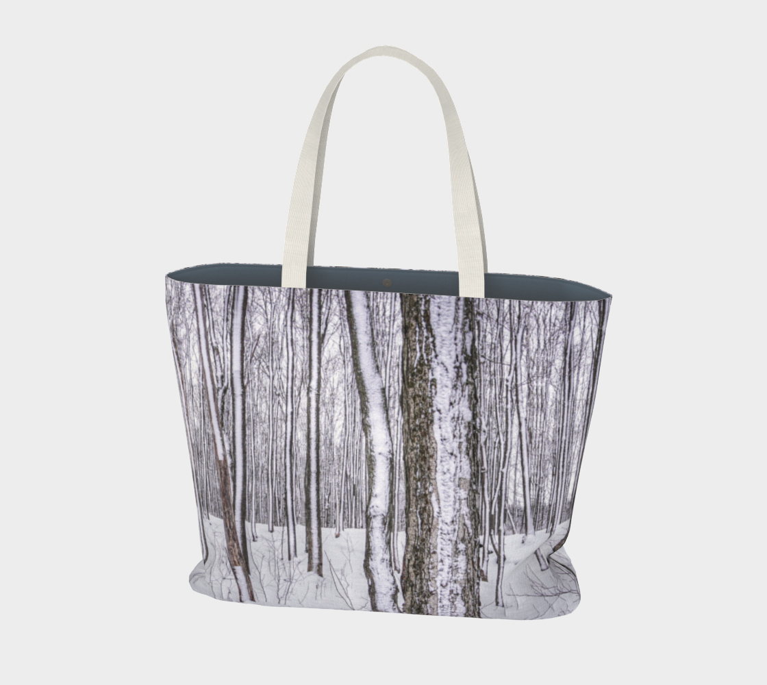 Winter Trees Tote Bag