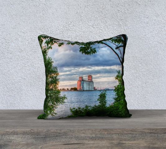 Terminals from Waterfront Cushion Cover