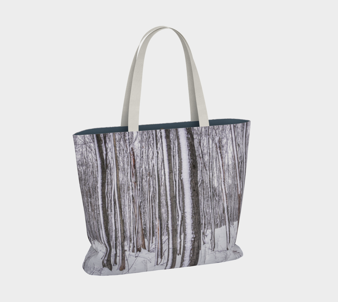 Winter Trees Tote Bag