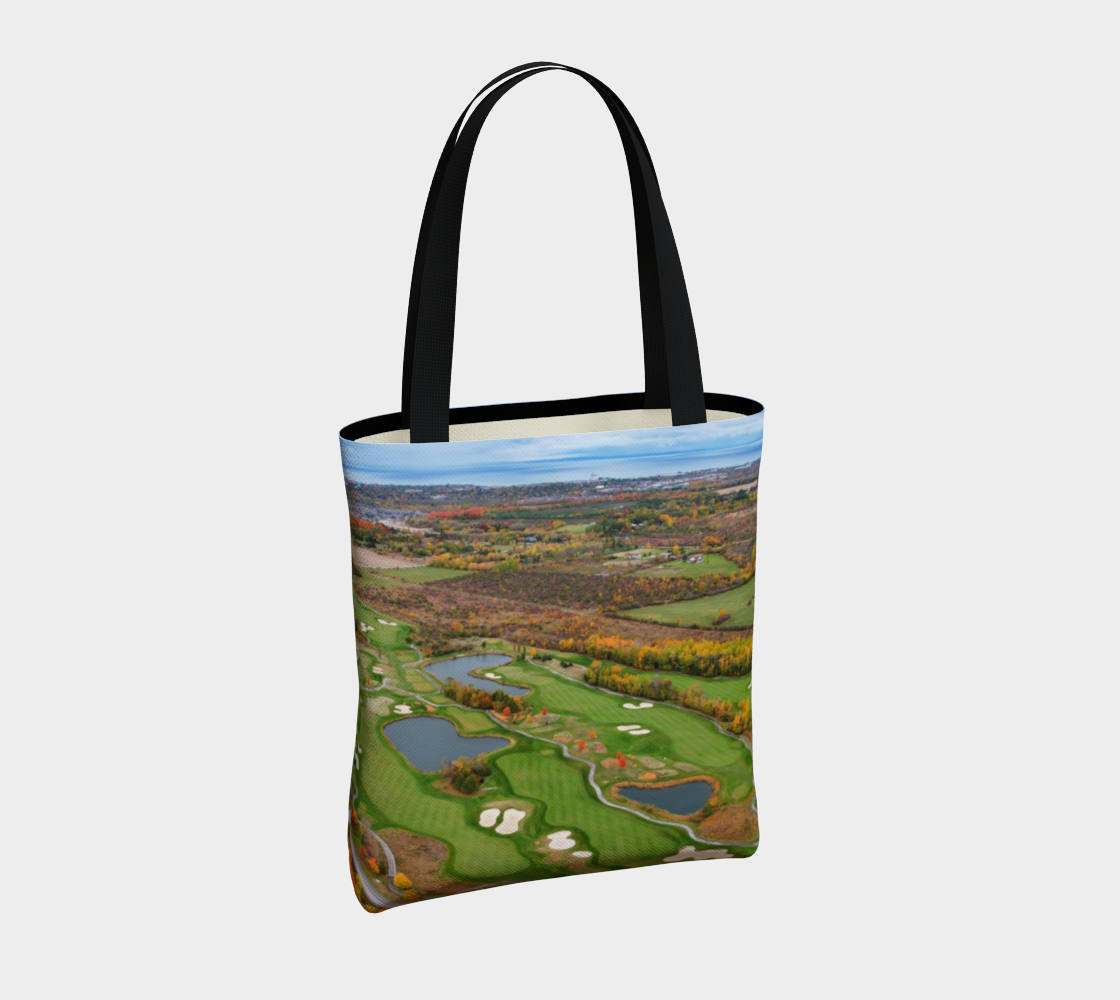 Golf Course Tote Bag