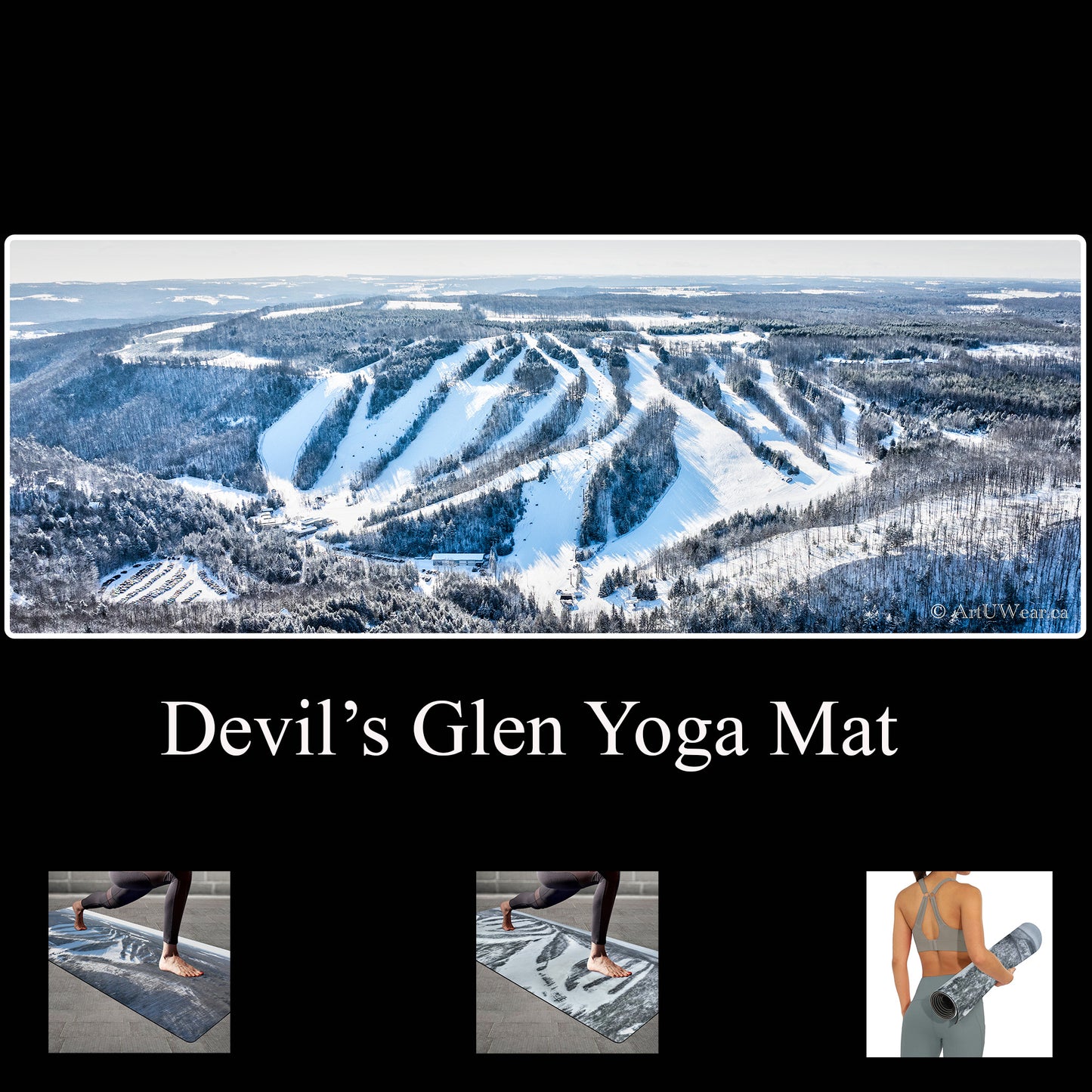 Escarpment Ski Clubs Yoga Mat