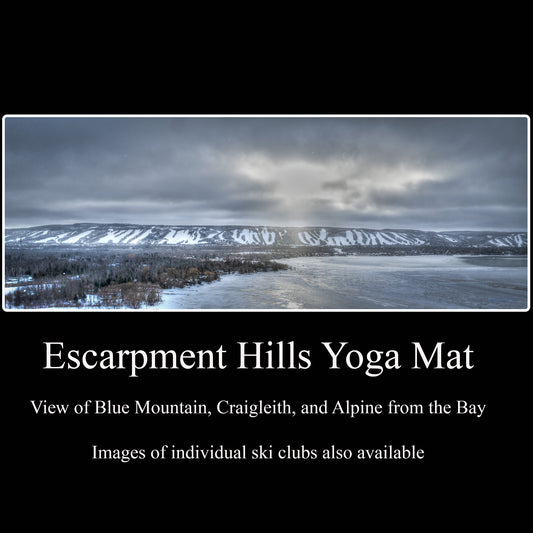 Escarpment Ski Clubs Yoga Mat