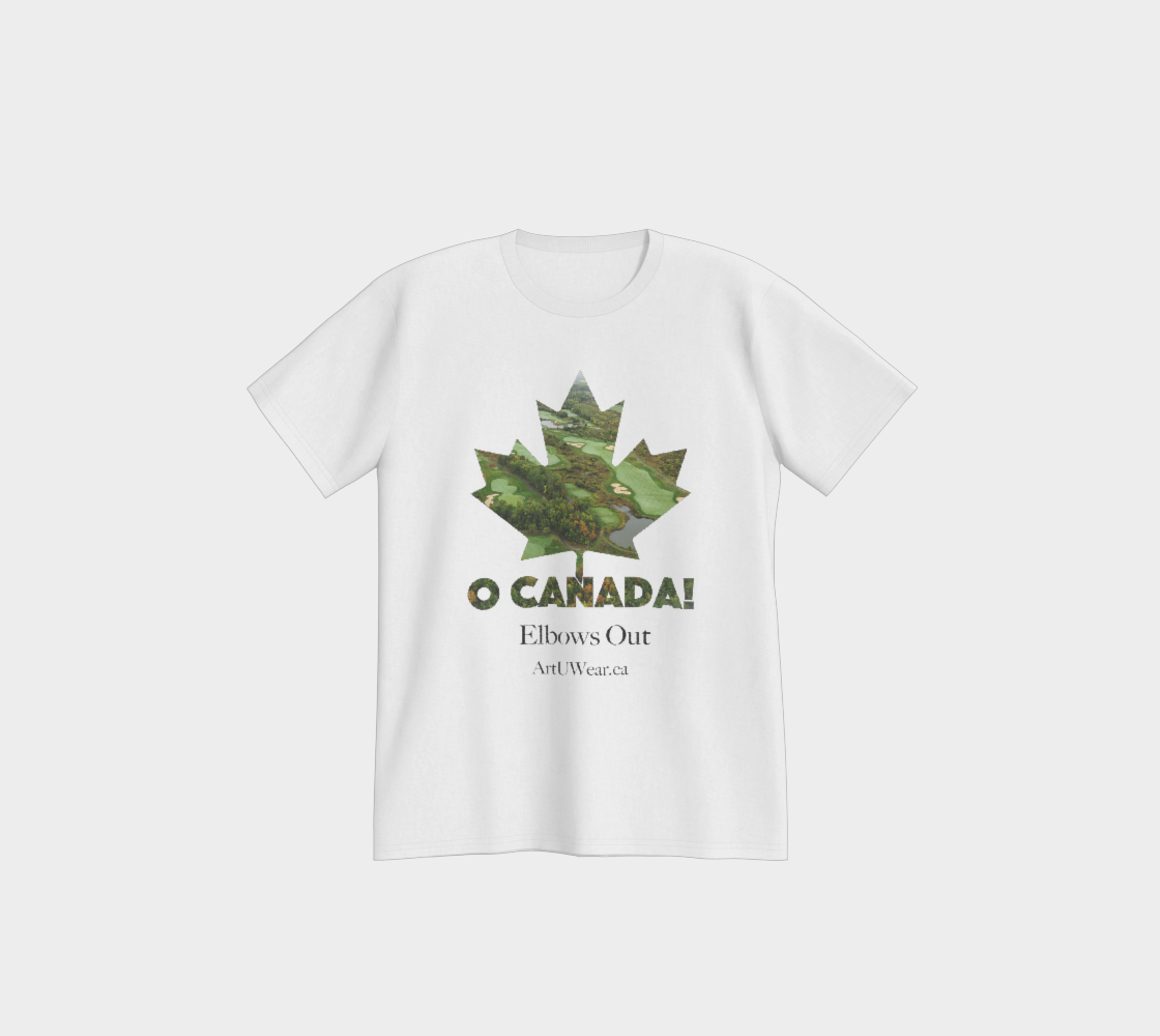 Premium T Shirt with Golf Course O Canada