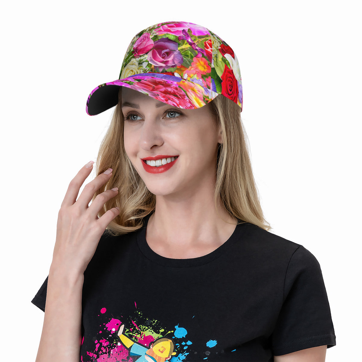 Floral Obsession Curved Brim Cap